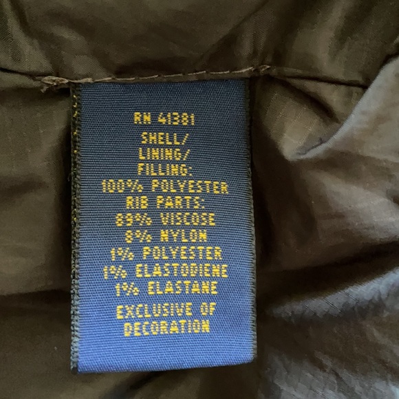 POLO RALPH LAUREN Bomber Grey Slit Pockets Jacket - Picture 7 of 8